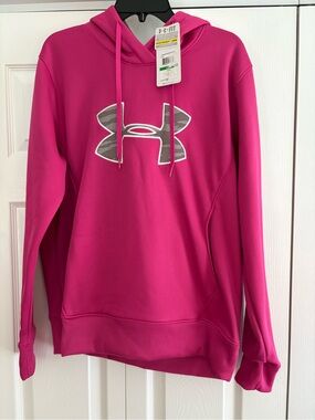 Under Armour Women's Pink Hoodie. Size L.  NWT